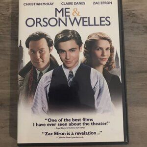 Me & Orson Welles Dvd Zac Efron